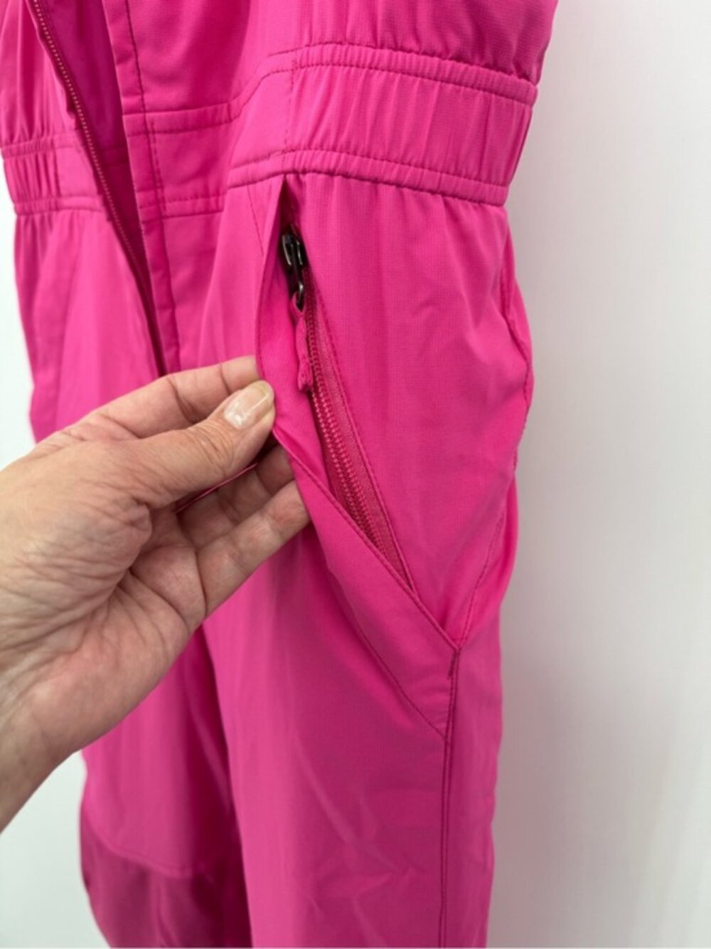 L.L. BEAN Snow Bibs- PINK - SIZE Girls Size 12 - Picture 6 of 12